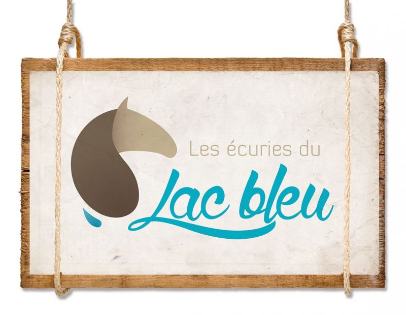 LES ECURIES DU LAC BLEU logo