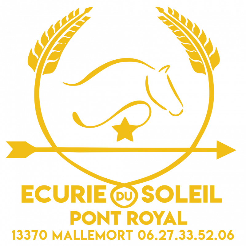 Ecurie du soleil, Centre équestre du domaine de Pont Royal Mallemort logo