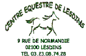 Centre équestre de LESDINS logo