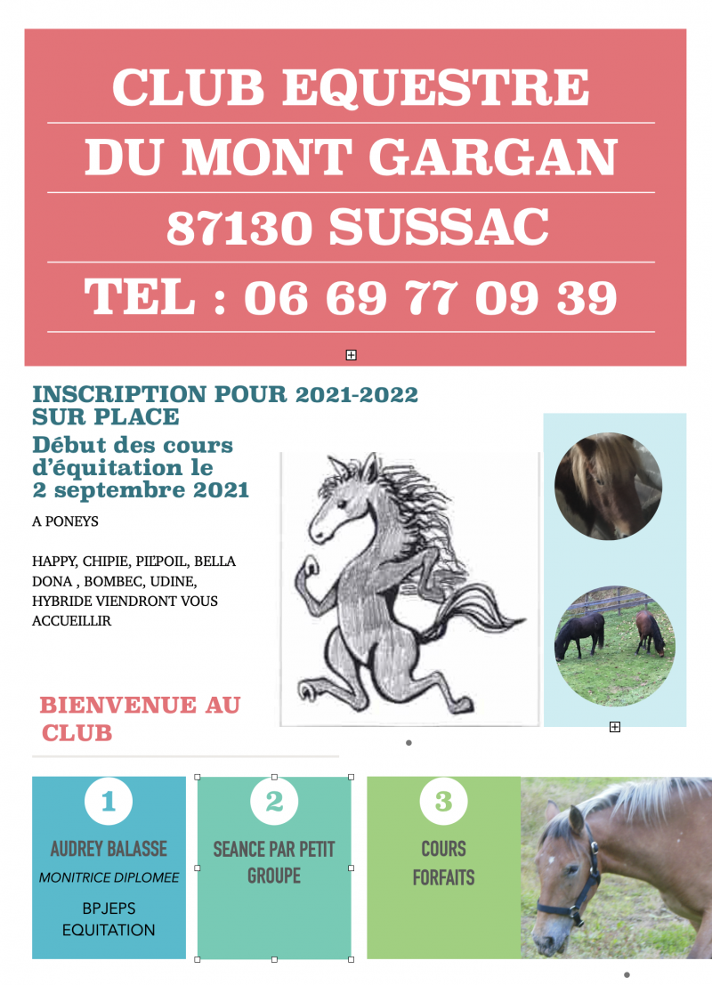 CLUB EQUESTRE DU MONT GARGAN logo