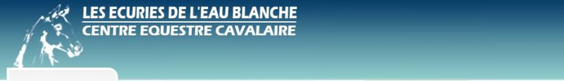  LES ECURIES DE L'EAU BLANCHE- CAVALAIRE EQUITATION logo