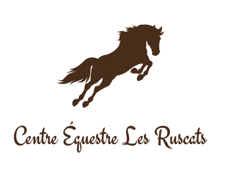 CENTRE EQUESTRE LES RUSCATS logo